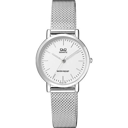 Q&Q QA21J201Y Hasır Çelik Kadın Kol Saati
