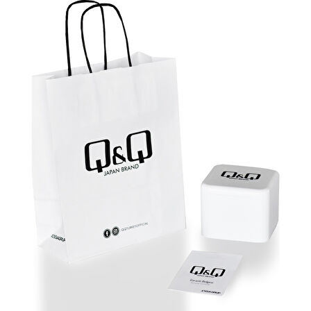 Q&Q QA20J064Y Hasır Çelik Erkek Kol Saati