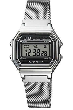 Q&Q M173J025Y Kronometreli Alarmlı Işıklı Kadın Kol Saati