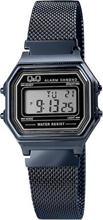 Q&Q M173J031Y Kronometreli Alarmlı Işıklı Kadın Kol Saati