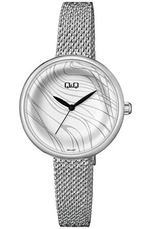 Q&Q QZ41J207Y Hasır Çelik Kadın Kol Saati