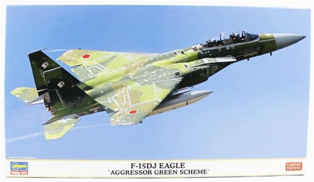 1/72 F-15DJ Eagle (Aggressor Green Scheme) limited edition maketi, Hasegawa 2460