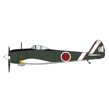 Hasegawa 7553, 1/48 Nakajima Ki43-II Late Version Hayabasa plastik maketi