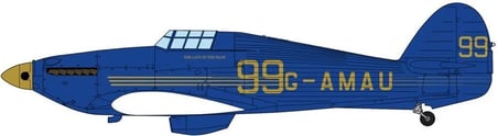 Hasegawa Hurricane Mk.IIC King Cup Air Race Savaş Uçağı Maketi 1/48 Ölçek