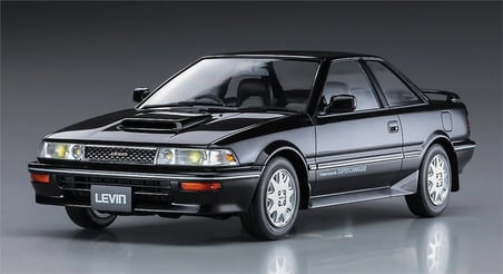 1/24 Toyota Corolla Levin AE92 GT-Z Late Version (1989) limited edition maketi, Hasegawa 20486