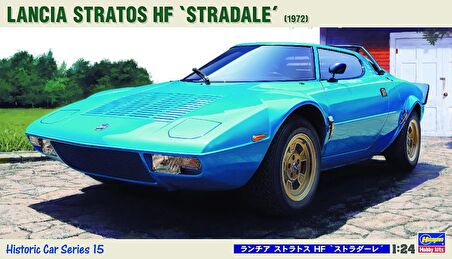 Hasegawa HC15 21115 1/24 Ölçek Lancia Stratos Hf (Stradale) Otomobil Plastik Model Kiti