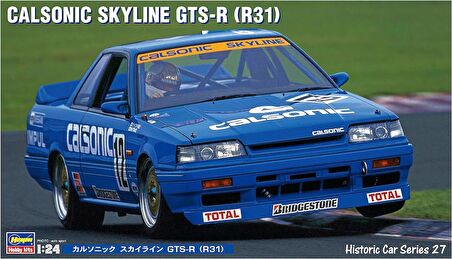 Hasegawa HMCC27 1:24 Clasonic Skyline GTS-R (R31), Çok aşamalı Model Araba Kit