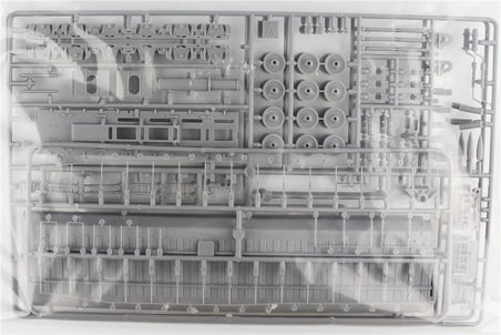 Hasegawa K5 (E) Leopold Demiryolu Topu Maketi 1/72 Ölçek Kış Kamuflajlı
