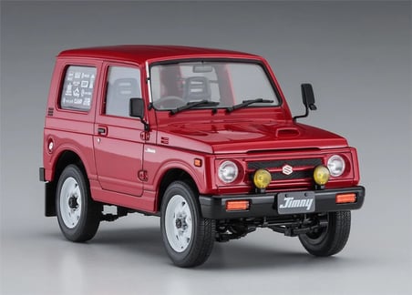 1/24 Suzuki Jimny (w/Camp Girl's Figure) maketi, Hasegawa SP501 52301