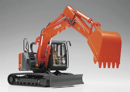1/35 Hitachi ZAXIS135US Ekskavatör Maketi, Hasegawa 66001