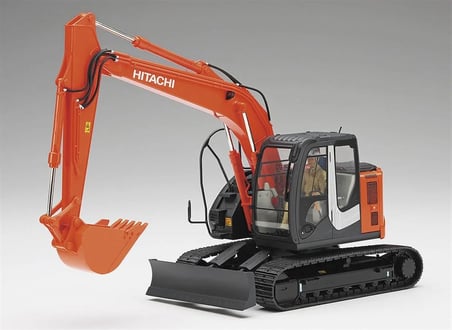 1/35 Hitachi ZAXIS135US Ekskavatör Maketi, Hasegawa 66001