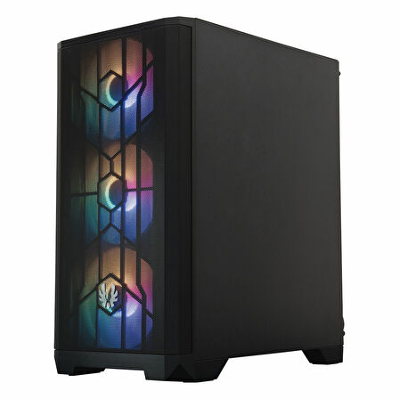 BitFenix Nova Mesh SE TG 1200W 80+ Altın USB 3.2 ARGB ATX Mid Tower Siyah Kasa