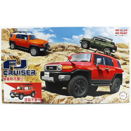 1/24 FJ Toyota Cruiser (Red Color Package Type) Cip Maketi, Fujimi C-NX-9 EX-4