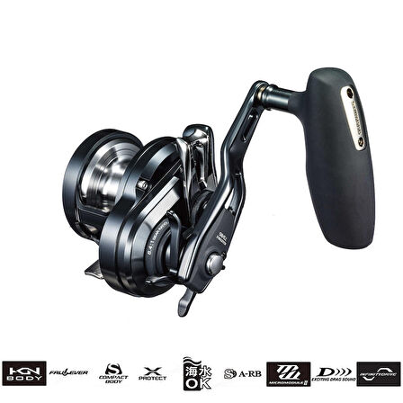 Shimano Ocea Jigger F Custom 2001 NR HG Çıkrık Jig Olta Makinesi Sol El