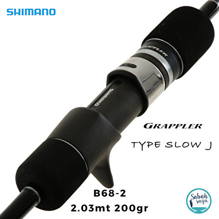 Shimano Grappler Type Slow J B68-2 2.03mt 200gr (S2P) Tetikli Slow Jigging Kamış
