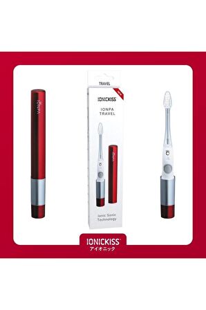 IONICKISS Ionpa Iyonik Sonik Pilli Diş Fırçası - Kırmızı