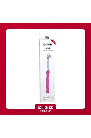 IONICKISS Çocuklar Için Iyonik Diş Fırçası 4+ Yaş - Pembe