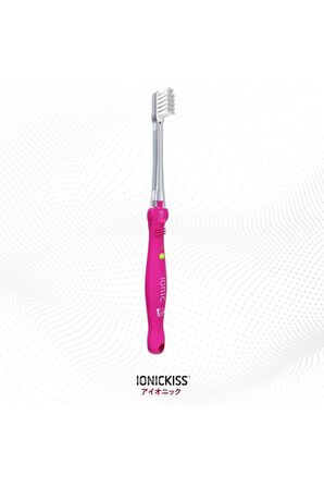 IONICKISS Çocuklar Için Iyonik Diş Fırçası 0-3 Yaş - Pembe