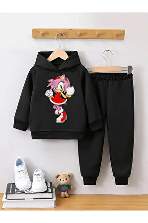 Amy Rose Premium 3. İplik Compact Sweatshirt & Eşofman Takımı