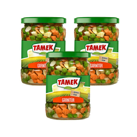 Tamek Garnitür 550 gr Cam x 3 Adet