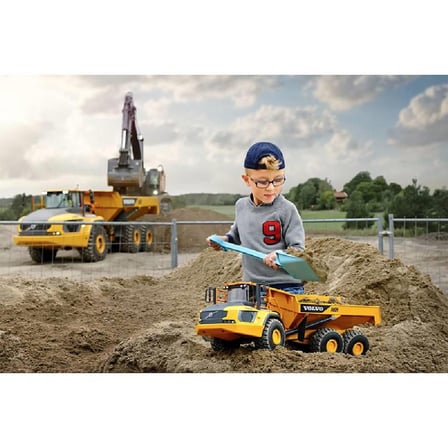 Model Volvo A60H Ağır İnşaat Yük Kamyon Model Aracı