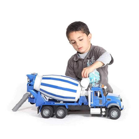 1:16 Model Mack Granite Betongbil, Leksaksbil Beton Mikser Model Araç