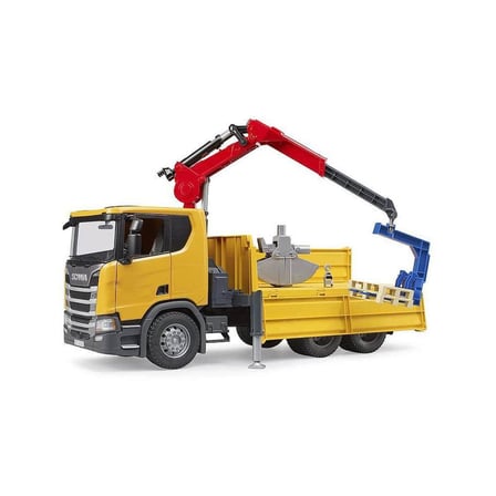 1:16 Scania 560R Vinçli Şantiye Kamyonu Model Aracı