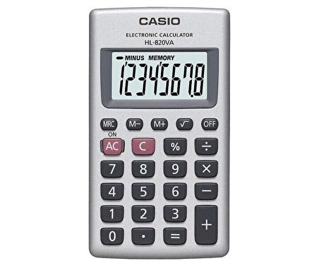 Casio Hl 820Va W 8 Hane Beyaz Cep Tipi Hesap Makinesi / Casıo