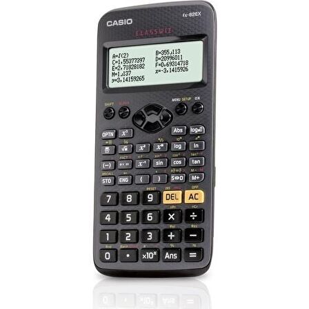 Casio FX-82EX 10+2 Haneli 274 Fonksiyonlu Bilimsel Hesap Makinesi