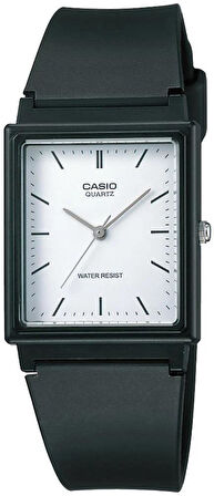 CASIO MQ-27-7EDF SİYAH SİLİKON KORDON DİKDÖRTGEN ERKEK KOL SAATİ