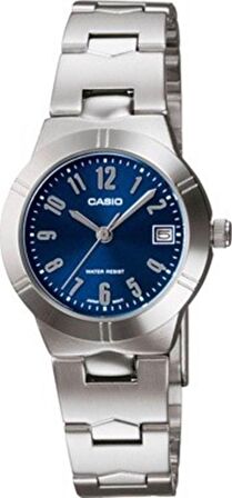 Casio Kadın Kol Saati  LTP-1241D-2A2DF  Çelik Kırmızı