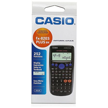 Casio FX-82ES Plus Fonksiyonlu Bilimsel Hesap Makinesi