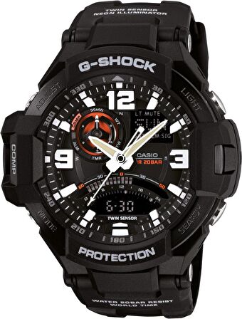 Casio GA-1000-1ADR Pilot Kol Saati  SCK02.13020
