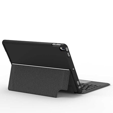 Apple iPad 10.2 2020 (8.Nesil) Uyumlu Wiwu Mag Touch Bluetooth Klavyeli Standlı Mıknatıslı Kılıf