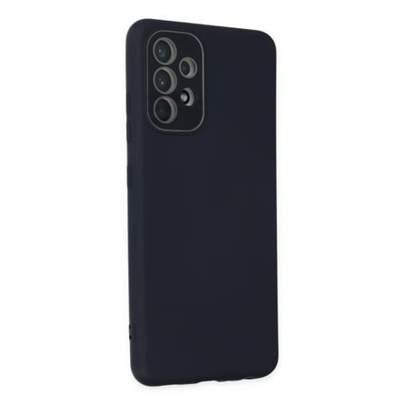 Samsung Galaxy A53 5G Kılıf Lansman Glass Kapak - Lacivert