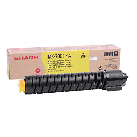 Sharp MX-70GTYA Sarı Orijinal Fotokopi Toneri