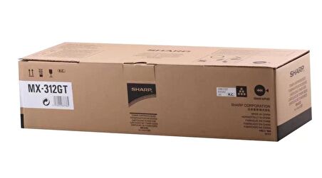 Sharp Mx 312Gt Orjinal Fotokopi Toneri Mx M260 M264 M314 M354 Mx310 25.000 Sayfa / Sharp