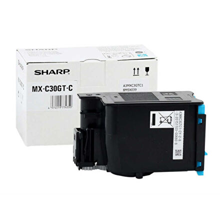 Sharp MX-C30GTCA Mavi Orijinal Fotokopi Toner