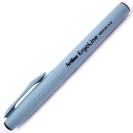 Artline Çizim Kalemi Ergoline Medium Line 0.6 MM Siyah ERG-3600