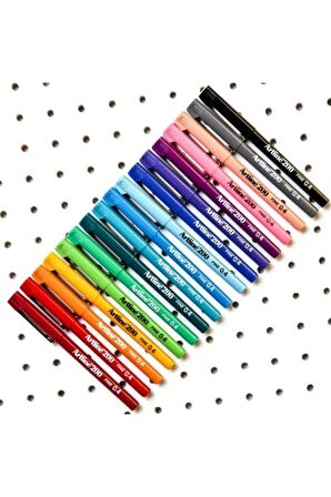 Artline 200 ince Uçlu Yazı ve Çizim Kalemi Renkler 10'lu