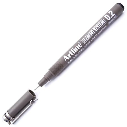 Artline Teknik Çizim Kalemi 0.2 Mm Siyah