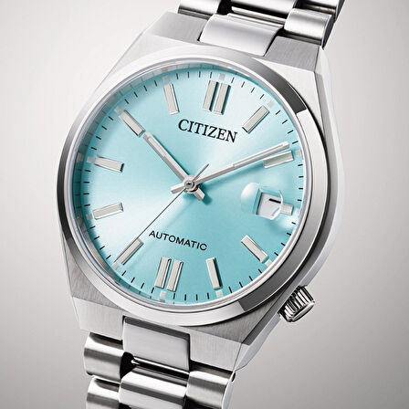 Citizen NJ0200-50L Otomatik Mekanizmalı Safir Camlı Çelik Kordon Çelik Kasa 5 ATM Suya Dayanıklı Metalik Renk Erkek Kol Saati