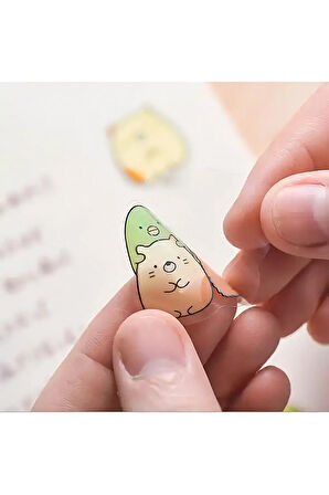 Tonkatsu Temalı Sumikko Gurashi 50 Adet Sticker Seti • Bullet Journal (GGK-DC015)