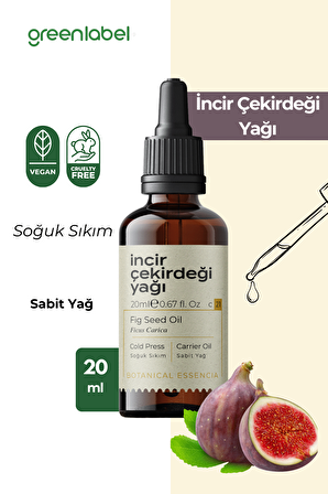 Greenlabel İncir Çekirdeği Yağı 20 ml.