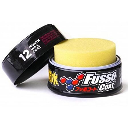 SOFT99 Fusso Coat 12 Aylık Wax Koyu Renk Avrupa Versiyon 200 gr.