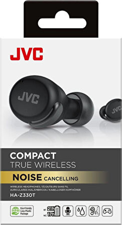JVC HA-Z330T-B Kompakt Gerçek Kablosuz Bluetooth Kulak İçi Kulaklık