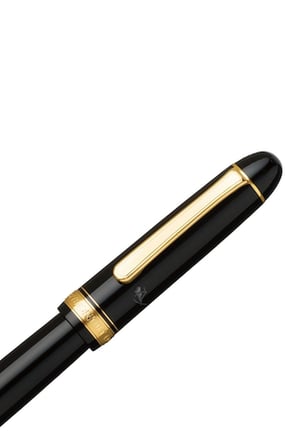 Platinum PNB15000#3776 Century Gold Trim 1 Black İn Black Dolma Kalem
