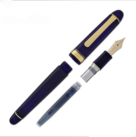 Platinum 3776 PNB15000 Century Gold Trim 51 Chartres Blue Dolmakalem