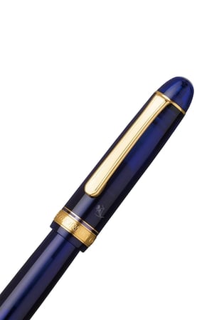 Platinum 3776 PNB15000 Century Gold Trim 51 Chartres Blue Dolmakalem