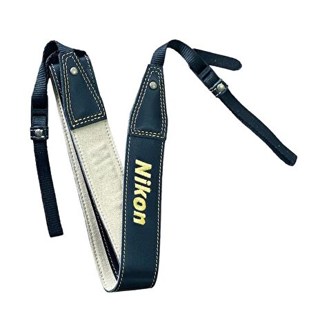 Nikon DSLR Camera Strap Orjinal (Hakiki Deri)